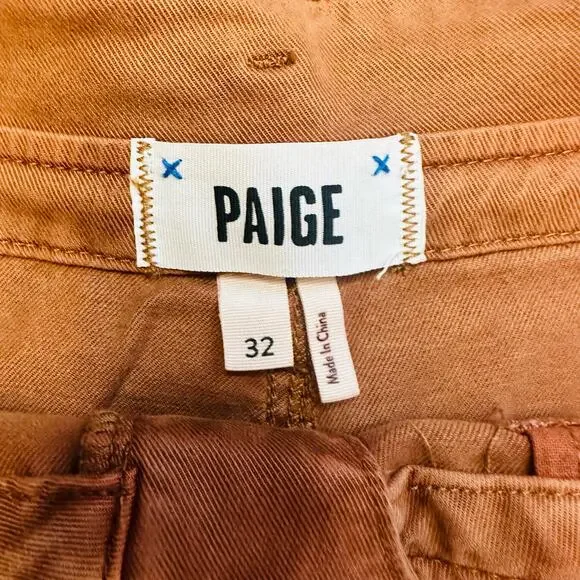 Paige Burt Orange Shorts 32 - Picture 3 of 5